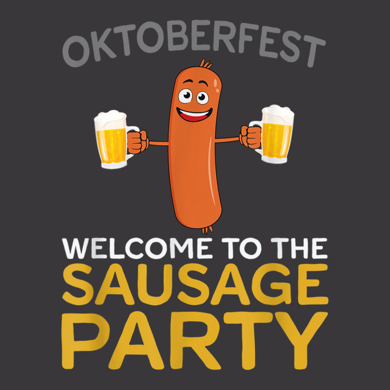 Welcome To The Sausage Party Funny Oktoberfest Ladies Curvy T-Shirt by WillettaIngber | Artistshot