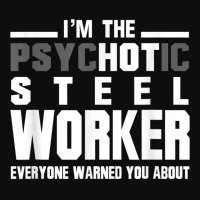 Psychotic Hot Steel Worker Psycho Welder Iron Worker Crop Top | Artistshot