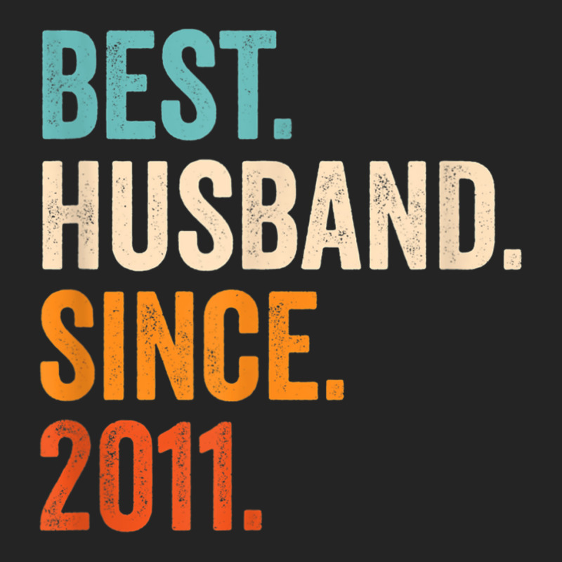 Mens Best Husband Since 2011 11th Wedding Anniversary 11 Years 3/4 Sleeve Shirt | Artistshot