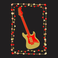 Christmas Electric Guitar T-shirt | Artistshot