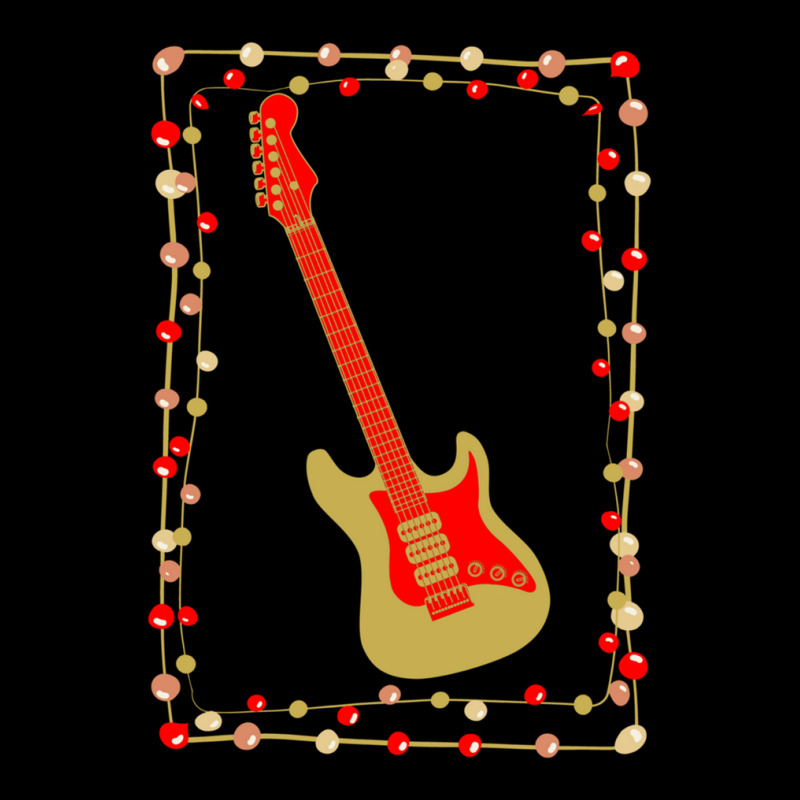 Christmas Electric Guitar Fleece Short | Artistshot