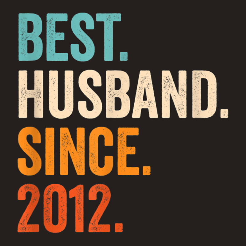 Mens Best Husband Since 2012 10th Wedding Anniversary 10 Years Tank Top | Artistshot