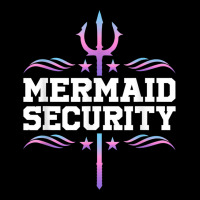 Mermaid Security Tees Mens Boys Swimmer Dad Merdad Trident Lightweight Hoodie | Artistshot