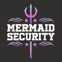 Mermaid Security Tees Mens Boys Swimmer Dad Merdad Trident Champion Hoodie | Artistshot