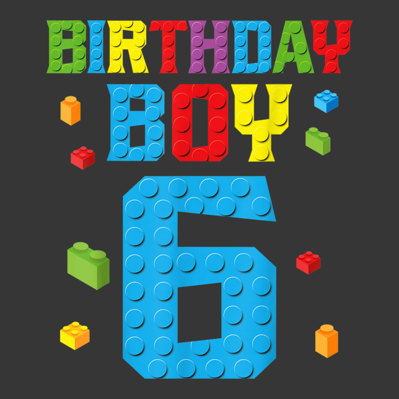 Master Builder 6th Birthday Boy 6 Six Year Building Bricks Toddler Hoodie by CesarRobertoRamirez | Artistshot