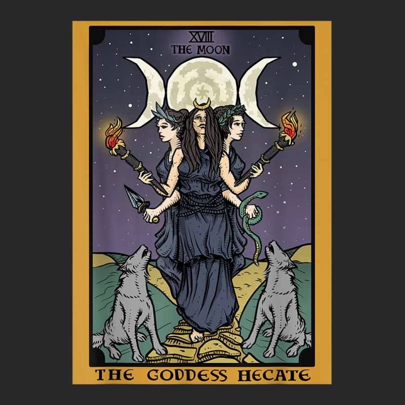 The Goddess Hecate Tarot Card Triple Moon Wiccan Pagan Witch Printed hat by AmberAThompson | Artistshot