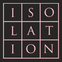 Isolation Pink Ladies Fitted T-shirt | Artistshot