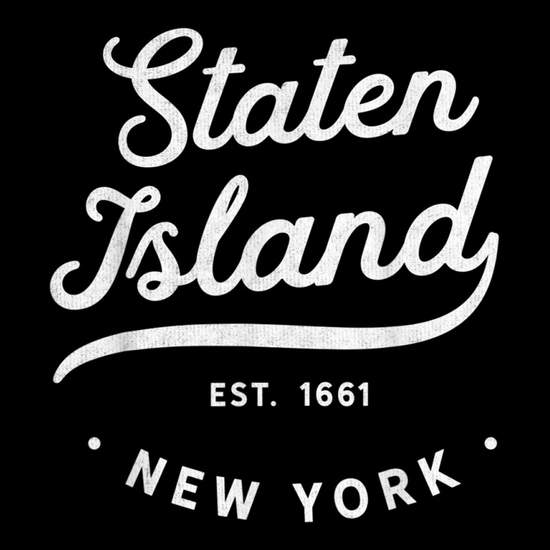 Classic Retro Vintage Staten Island New York City Usa Pride V-Neck Tee by FionaMciver | Artistshot