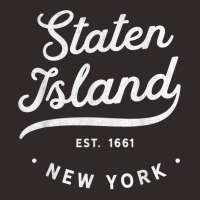 Classic Retro Vintage Staten Island New York City Usa Pride Racerback Tank | Artistshot