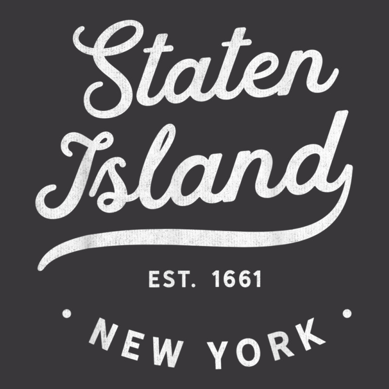 Classic Retro Vintage Staten Island New York City Usa Pride Ladies Curvy T-Shirt by FionaMciver | Artistshot