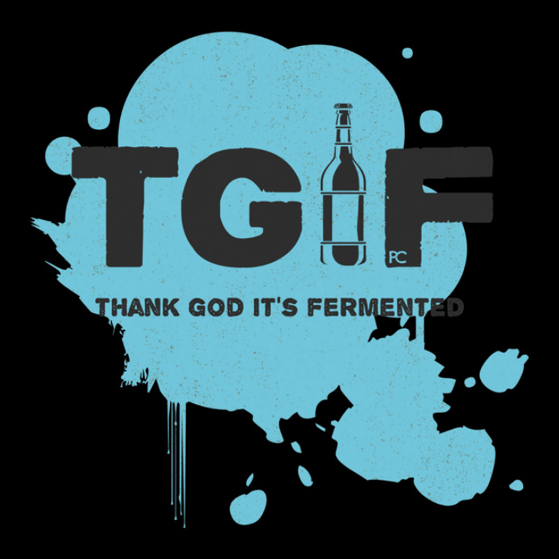 Beer - Tgif - Thank God It's Fermented (white) Pocket T-Shirt by BobMcalister | Artistshot