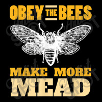 Obey The Bees, Make More Mead Meadmaking Homebrew Cropped Hoodie | Artistshot