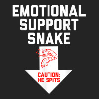 Mens Crude Humor Inappropriate Emotional Support Snake Halloween 3/4 Sleeve Shirt | Artistshot