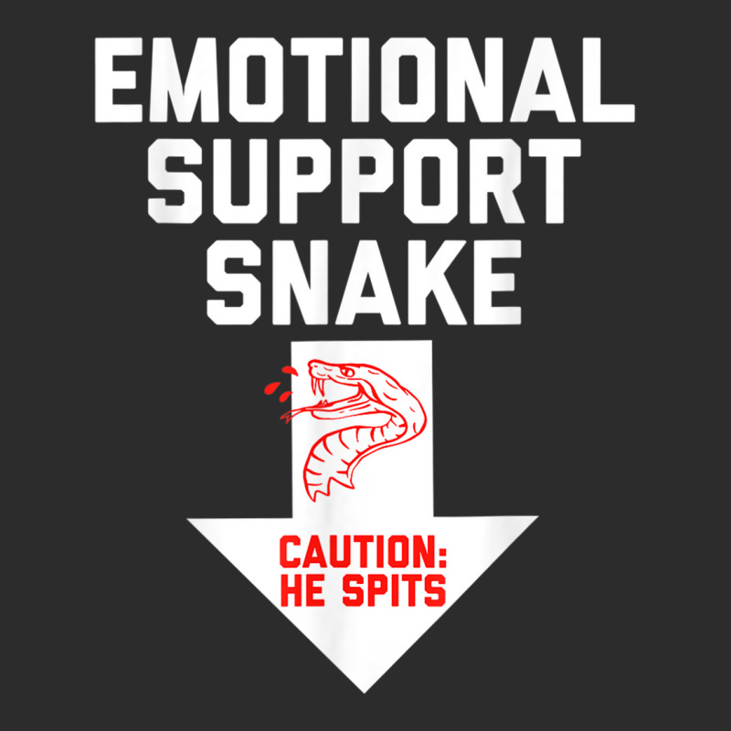 Mens Crude Humor Inappropriate Emotional Support Snake Halloween Exclusive T-shirt | Artistshot