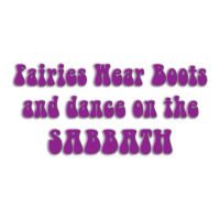 Fairies Wear Boots Sticker | Artistshot