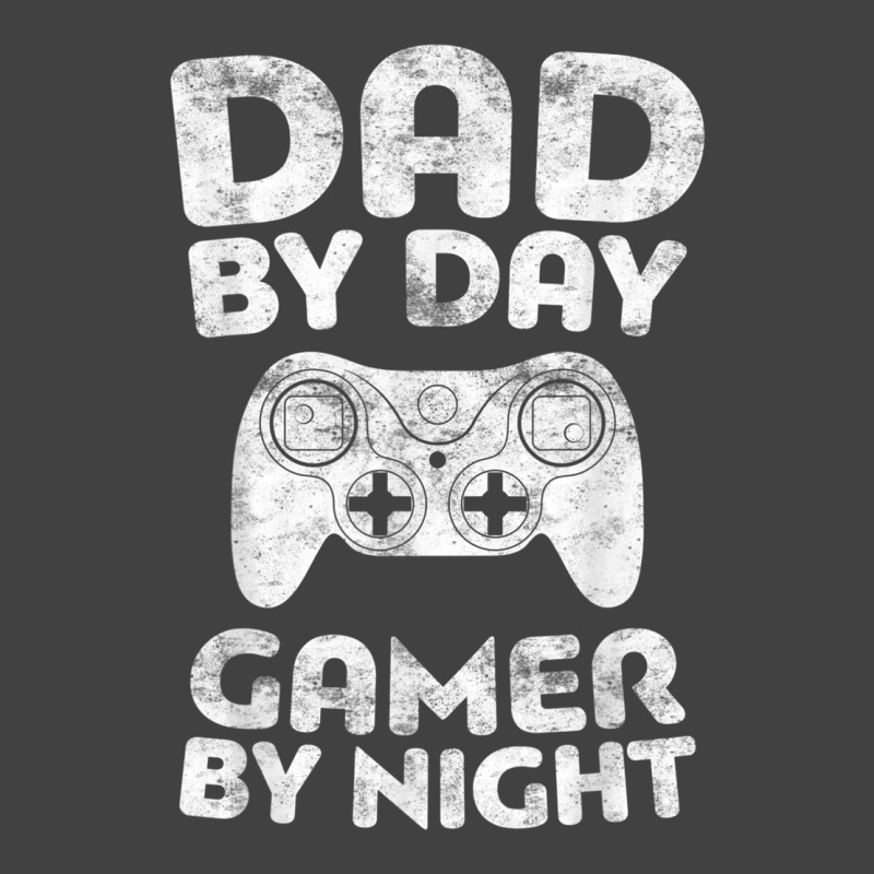 Mens Dad By Day Gamer By Night Funny Vintage T-shirt | Artistshot