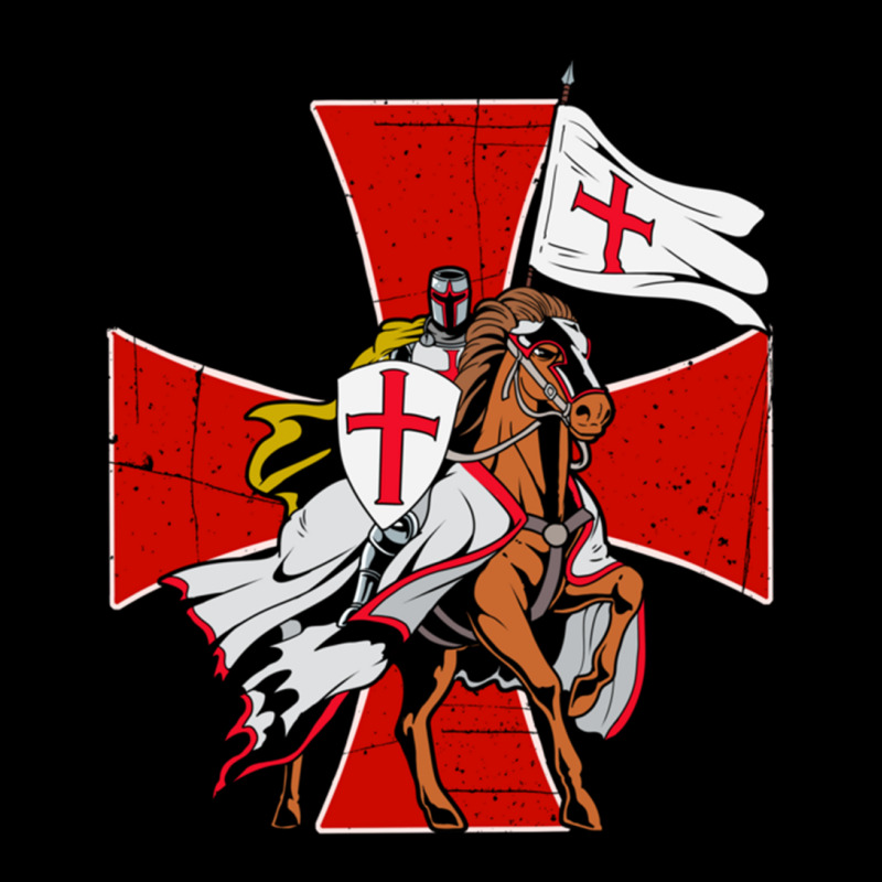 Knights Templar Crusader Medieval Adjustable Cap | Artistshot