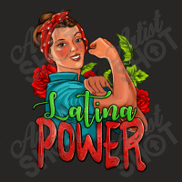 Latina Power Strong Woman Ladies Fitted T-shirt | Artistshot