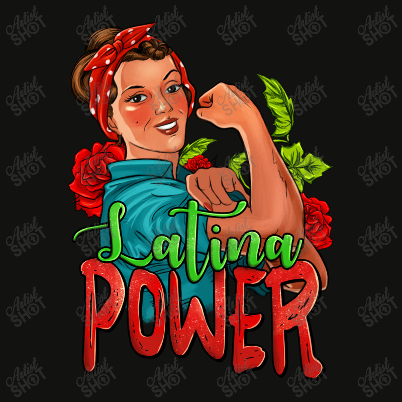 Latina Power Strong Woman Scorecard Crop Tee by Jasminsmagicworld | Artistshot