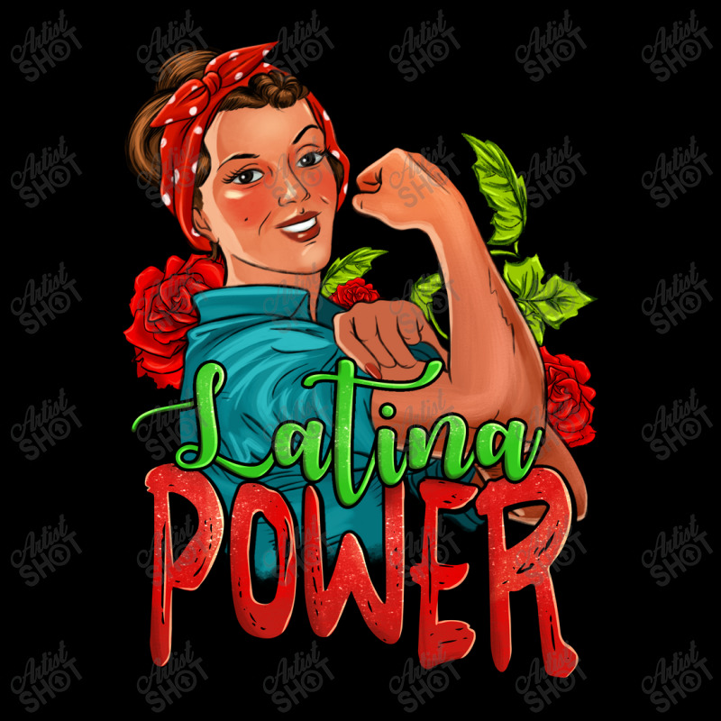 Latina Power Strong Woman Cropped Sweater by Jasminsmagicworld | Artistshot