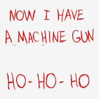 Now I Have A Machine Gun Ho-ho-ho Adjustable Cap | Artistshot