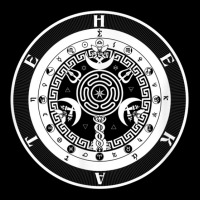 Pagan Hekate Symbol Pagan Wicca Symbol Hecate Wheel Goddess V-neck Tee | Artistshot