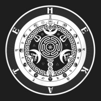 Pagan Hekate Symbol Pagan Wicca Symbol Hecate Wheel Goddess Classic T-shirt | Artistshot