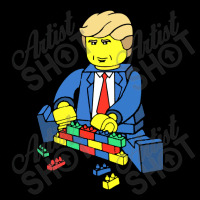 Donald Trump Building A Wall Out Of Toys Lightweight Hoodie | Artistshot