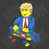 Donald Trump Building A Wall Out Of Toys Men's Polo Shirt | Artistshot