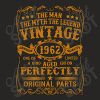 Mens 60 Years Old Gift Vintage 1962 Ladies Fitted T-shirt | Artistshot