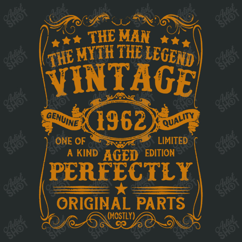 Mens 60 Years Old Gift Vintage 1962 Women's Triblend Scoop T-shirt | Artistshot