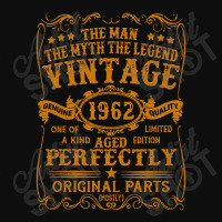 Mens 60 Years Old Gift Vintage 1962 Crop Top | Artistshot