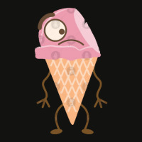 Strawberry Ice Cream Cone Gift Scorecard Crop Tee | Artistshot