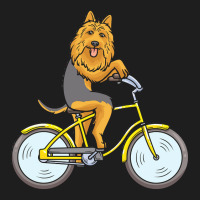 Australian Terrier T  Shirt Australian Terrier Dog With Bike T  Shirt Classic T-shirt | Artistshot