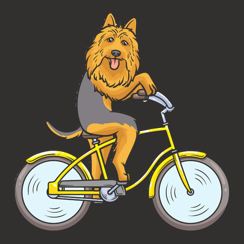 Australian Terrier T  Shirt Australian Terrier Dog With Bike T  Shirt Champion Hoodie by gaetanonolan | Artistshot