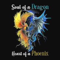 Soul Of A Dragon Heart Of A Phoenix Tee For Men Women Crop Top | Artistshot