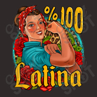 Hundred Percent Latina Strong Woman Racerback Tank | Artistshot