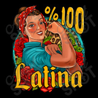 Hundred Percent Latina Strong Woman Maternity Scoop Neck T-shirt | Artistshot