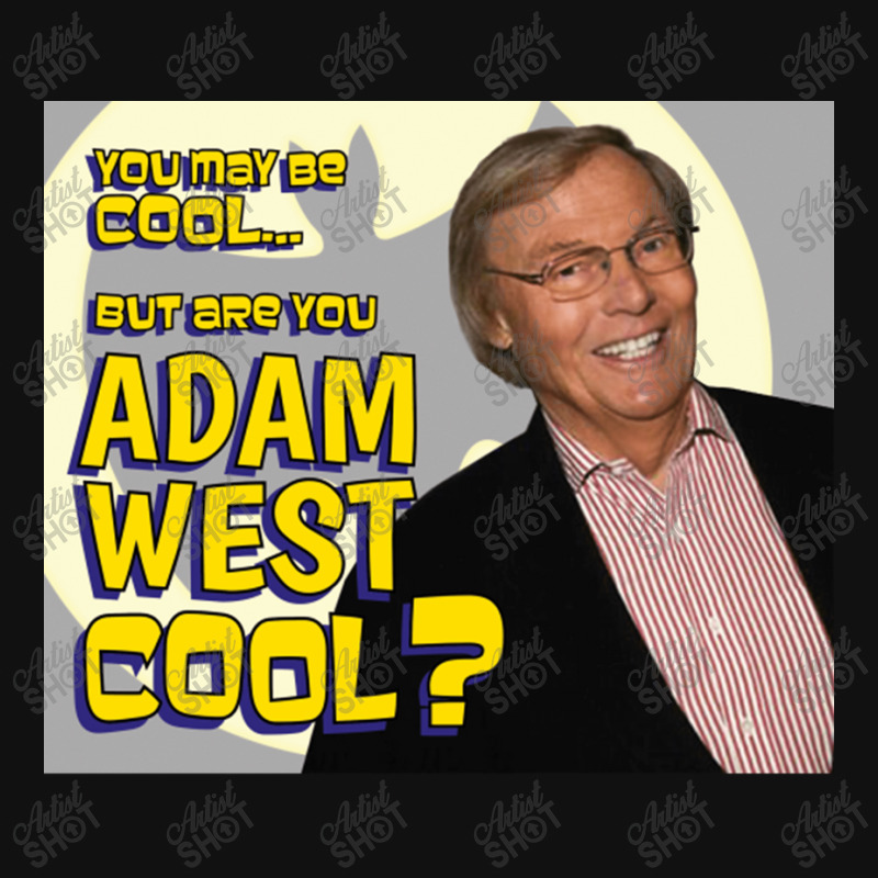 Cool Adam West Silver Rectangle Keychain | Artistshot