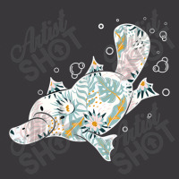 Platypus Floral Zookeeper Animal Lover Marine Biologist Ladies Curvy T-shirt | Artistshot