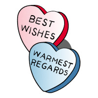 Best Wishes Warmest Regards On Candy. David Rose And Stevie Banter Awk Zipper Hoodie | Artistshot