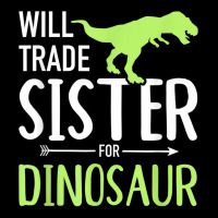 Will Trade Sister For Dinosaur Brother Cropped Hoodie | Artistshot