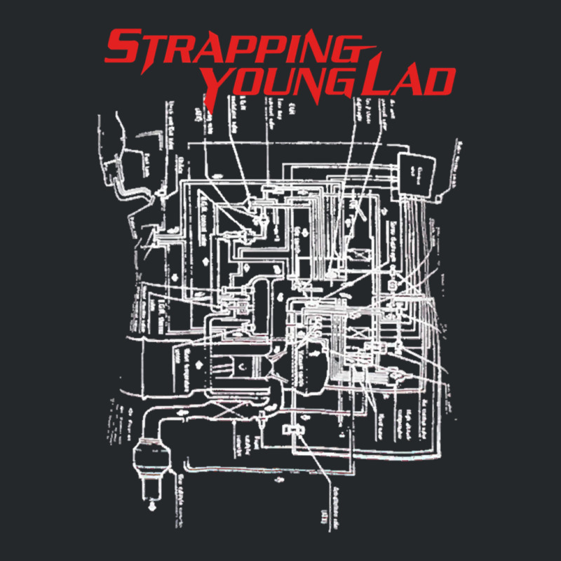 Strapping Young Lad Crewneck Sweatshirt | Artistshot