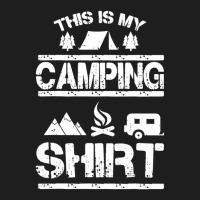 Camping Trailer Camper Van Mobile Home Caravan Motorhome Classic T-shirt | Artistshot