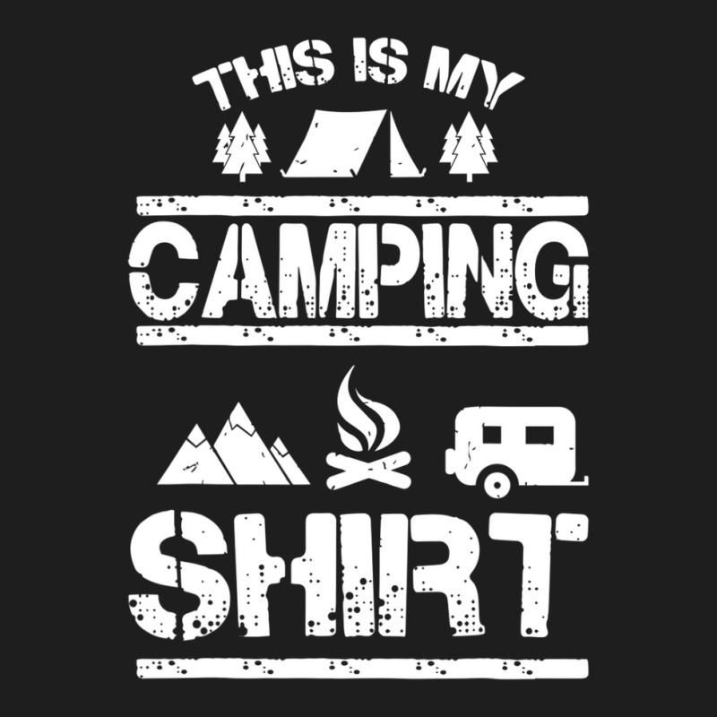 Camping Trailer Camper Van Mobile Home Caravan Motorhome Classic T-shirt by aniyahabodor | Artistshot