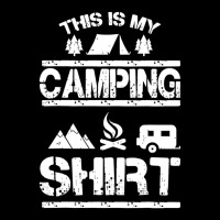 Camping Trailer Camper Van Mobile Home Caravan Motorhome Cropped Hoodie | Artistshot