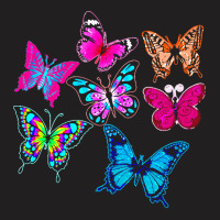 Butterflies T  Shirt Colorful Butterflies T  Shirt T-shirt | Artistshot