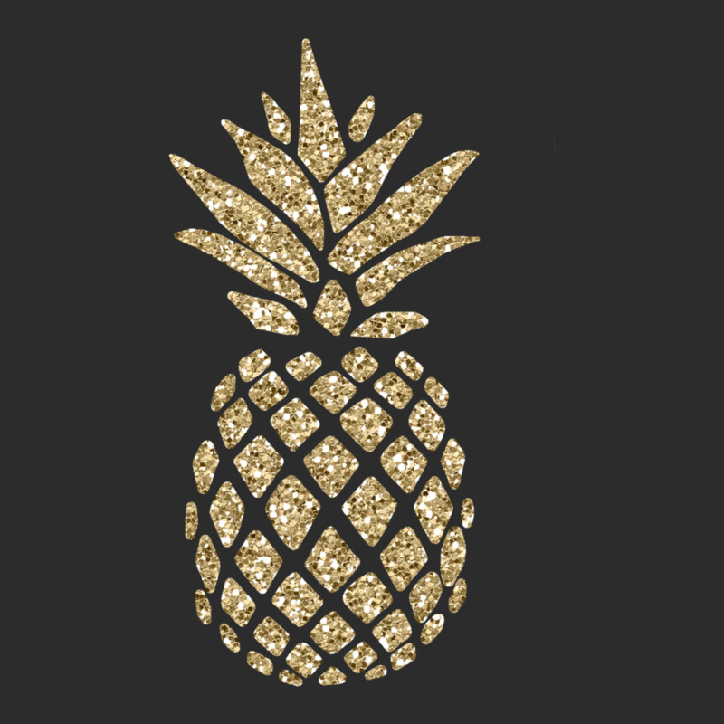 Gold Glitter Pineapple Exclusive T-shirt | Artistshot