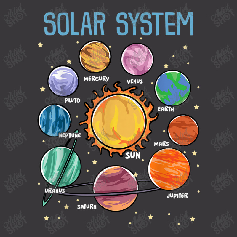 Solar System Planets Ladies Curvy T-Shirt by kakashop | Artistshot