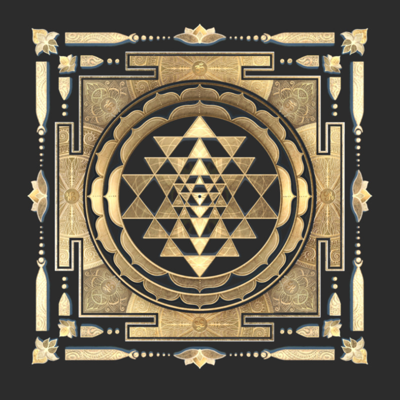 Golden Sri Yantra (white Background) Exclusive T-shirt | Artistshot